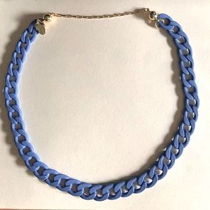 Matte indigo “shakira” necklace by Melania Clara